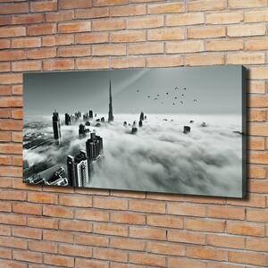 Foto obraz na plátně Mlha nad Dubajem oc-67144180