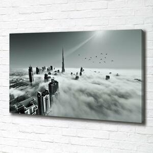 Foto obraz na plátně Mlha nad Dubajem oc-67144180
