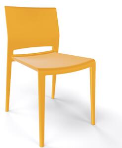 GABER - Židle BAKHITA, žlutá