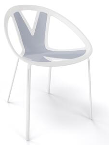 GABER - Židle EXTREME, šedá/bílá