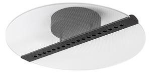 Rabalux 71483 LED přisazené stropní svítidlo Norael | 20W integrovaný LED zdroj | 1410lm | 3000K | černá