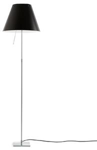 Luceplan Costanza stojací lampa D13t hliník/černá