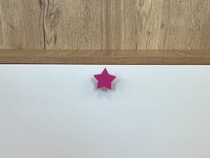 In-Design Nábytková knopka Hvězdička růžová