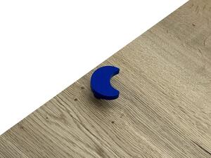 In-Design Nábytková knopka měsíček modrý