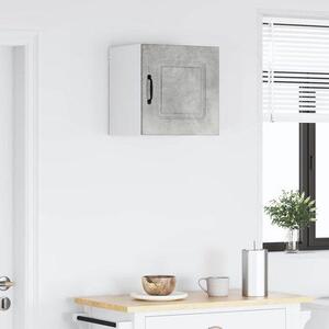 Kuchyňská skříňka – Úložná skříňka do kuchyně – Organizace kuchyně – Odolný dřevěný materiál – 40 x 31 x 40 cm – Betonově šedá barva
