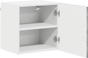 Kuchyňská skříňka – Úložná skříňka do kuchyně – Organizace kuchyně – Odolný dřevěný materiál – 40 x 31 x 40 cm – Betonově šedá barva