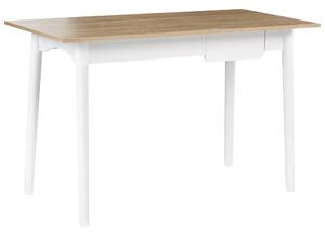 Pracovní stůl VITRION Světle hnědá/Bílá 120 cm 60 cm