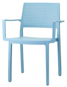 SCAB - Židle EMI s područkami - modrá