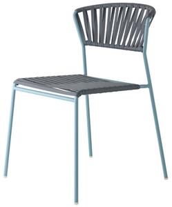 SCAB - Židle LISA CLUB - šedá/modrá