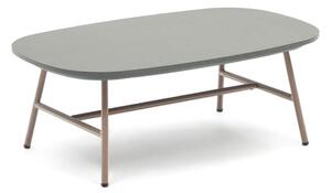 Zahradní konferenční stolek manta 100 x 60 cm béžový