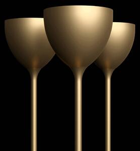 Rotaliana Drink LED stojací lampa, luxusní zlatá