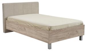 Dřevěná postel Tony 120x200, dub, bez matrace