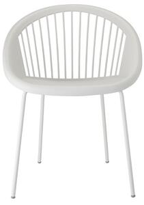 SCAB - Židle GIULIA - bílá/bílá