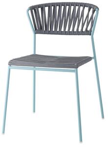 SCAB - Židle LISA FILÒ - antracitová/modrá