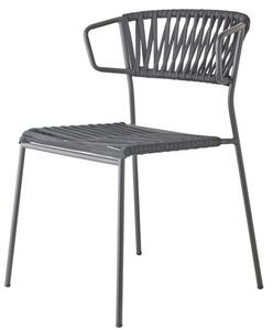 SCAB - Židle LISA FILÒ s područkami - černá