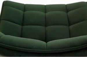 LuxuryForm Jídelní židle ORLEN VELUR - lahvově zelená