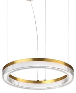 Ideal lux Crown LED kruhové závěsné svítidlo ⌀40cmZlatá