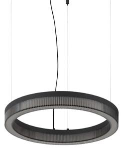 Ideal lux Crown LED kruhové závěsné svítidlo ⌀40cmČerná