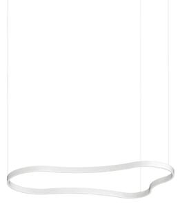 Ideal lux Waves LED závěsné svítidlo Bílá1556mm