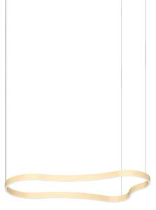 Ideal lux Waves LED závěsné svítidlo Zlatá1254mm