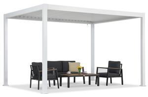 Lagos 3x4 Garden Point volně stojící terasová pergola bílá