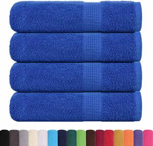 Ručníky do sprchy FROGN 4 ks modré 70 x 140 cm 360 g/m²