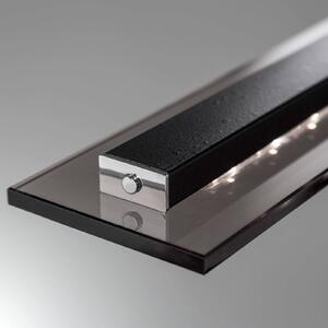 LED závěsné světlo Tenso TW, stmívač, černá 88cm
