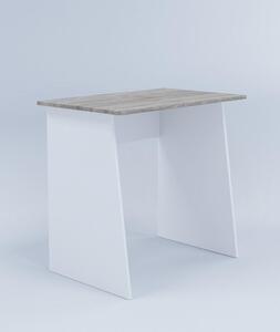 PSACÍ STŮL, bílá, Sonoma dub, 80/50/74 cm MID.YOU - Kancelářské stoly, Online Only
