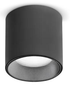 Ideal Lux Stropní LED svítidlo NITRO, 4W, Ø 42 mm, CRI90 Barva: Černá