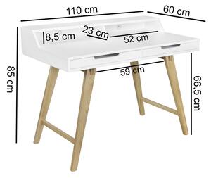 PSACÍ STŮL, 110/60/85 cm MID.YOU - Kancelářské stoly, Online Only