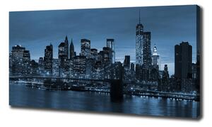 Foto obraz canvas New York noc oc-68675791