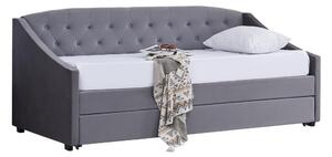 Rozkládací postel 90 cm Asesorar (šedá)