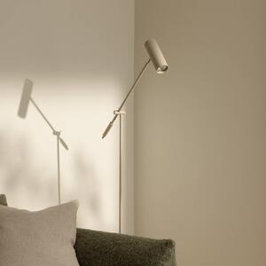 Globen Lighting Stojací lampa Hubble READ, béžová, kov, Krémová / jantar, Obývací pokoj / jídelna, kov, Skandinávský, stojací lampa