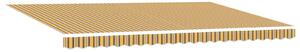 Stahovací markýza Vícebarevný 500 × 300 cm Polyester a hliník