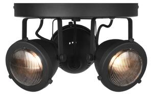 LABEL51 Bodové osvětlení Spot Moto led - černý kov - 3 světla