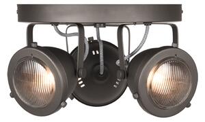 LABEL51 Bodové osvětlení Spot Moto led - pálená ocel - kov - 3 světla