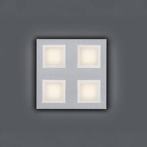 BANKAMP Ino LED stropní světlo 4 zdroje stříbrná