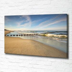 Foto obraz na plátně Pláž nad Baltem oc-69300790