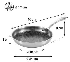 Pánev SteelCRAFT ø 24 cm