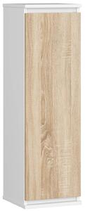 Ak furniture Závěsná skříňka Star 30 cm bílá/sonoma