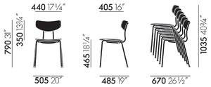 Vitra designové židle Moca