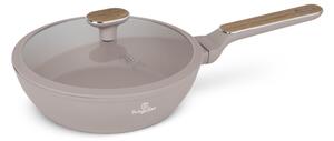 Pánev hluboká s poklicí 24 cm Taupe Nordic Collection