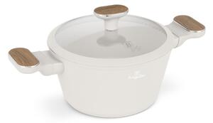 Kastrol s titanovým povrchem a poklicí 20 cm Sahara Nordic Collection