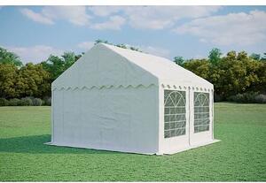 Párty stan 4x4m - PVC PREMIUM Ohnivzdorný barva Bílá