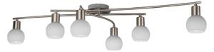 Eglo 55449 - LED Bodové svítidlo 6xE14/4W/230V matný chrom