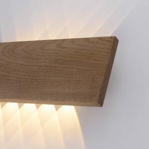 Paul Neuhaus Palma LED nástěnné světlo dřevo 45 cm