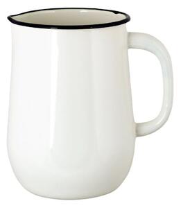 Bílý smaltovaný džbán Emil´s Enamel Offwhite - Ø 14,5*20 cm / 2,5L - Strömshaga