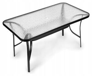 Zahradní skleněný stůl MultiGarden 140x80 cm na terasa balkon tvrzená deska