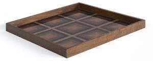 Ethnicraft designové podnosy Squared Glass Tray Large (51 x 51 cm)