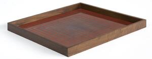 Ethnicraft designové podnosy Squared Glass Tray Large (51 x 51 cm)